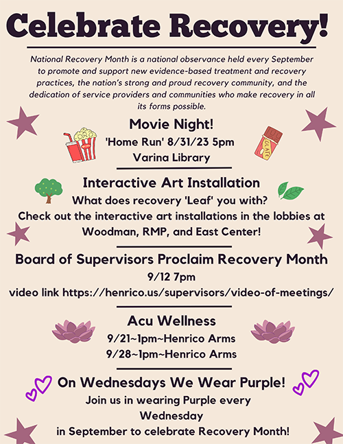 Celebrate Recovery events